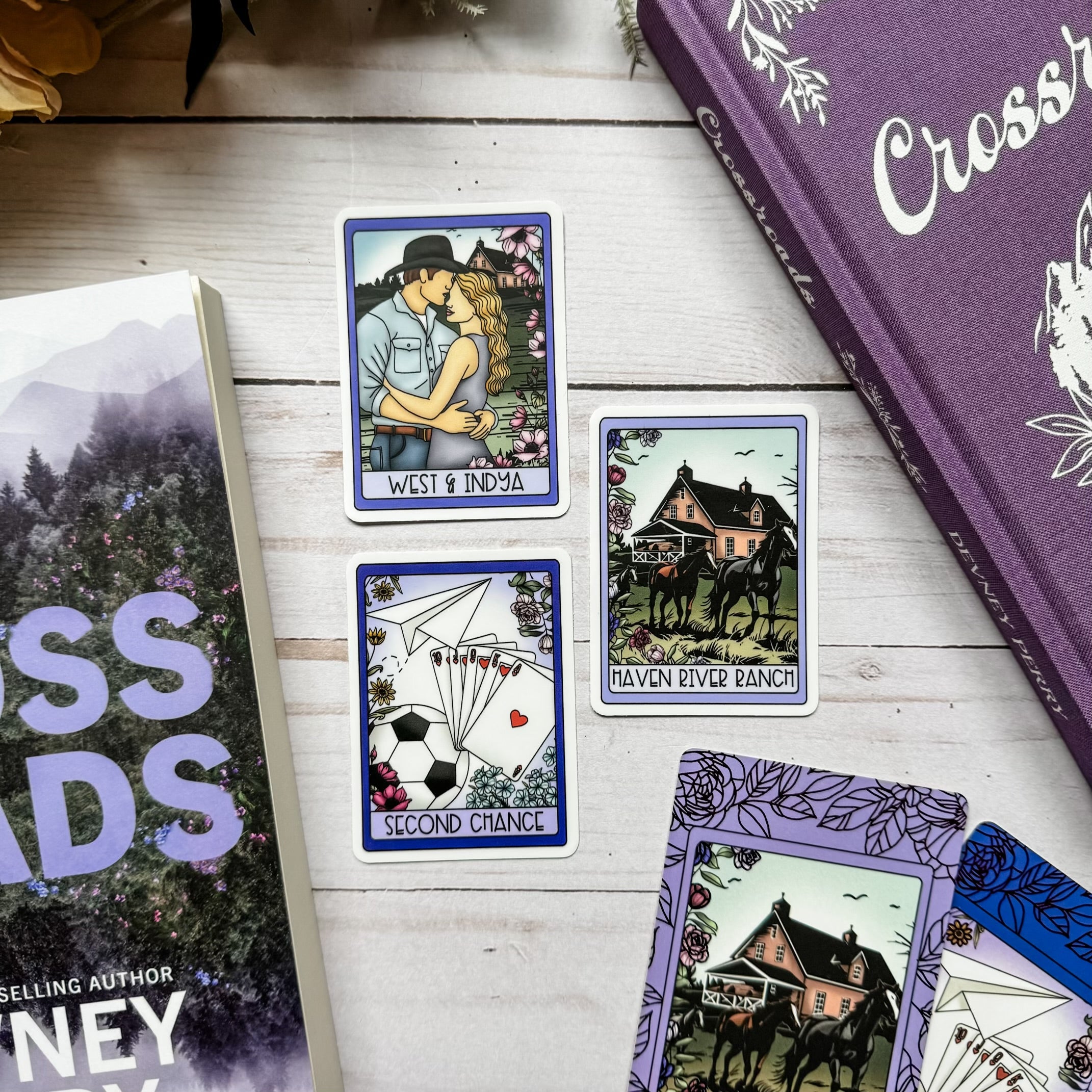 Crossroads By Devney Perry Tarot Sticker Set – Lyla June Co