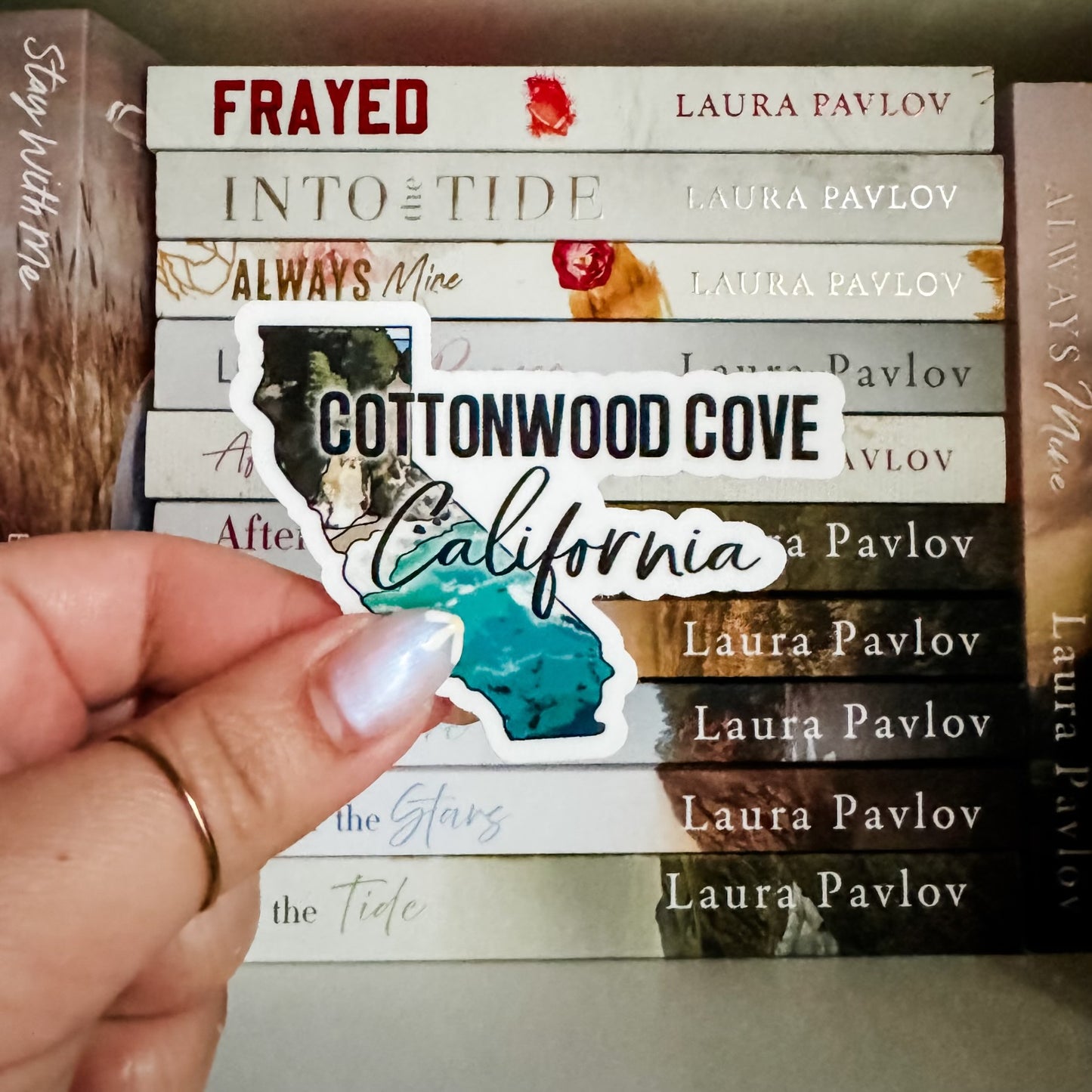 Cottonwood Cove Series by Laura Pavlov Essential Sticker Set