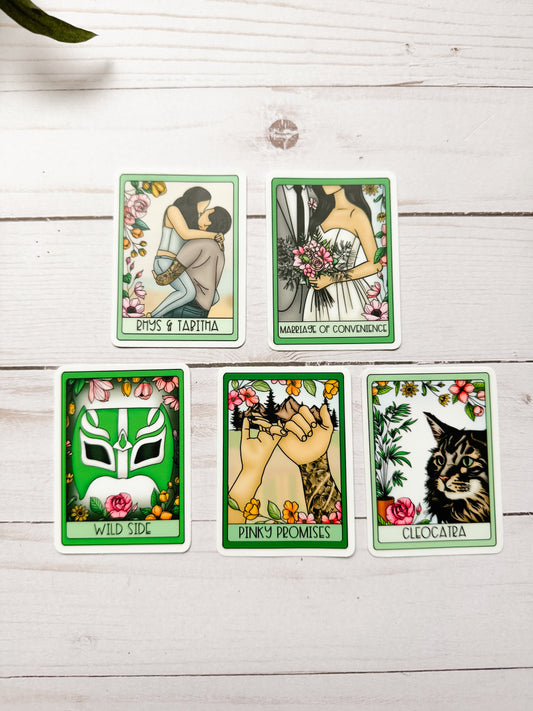 Wild Side by Elsie Silver Tarot Card Sticker Set