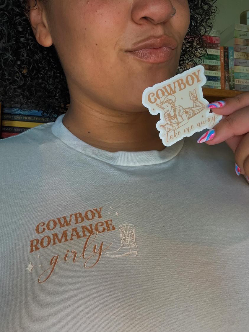 Cowboy Romance Girly t-shirt