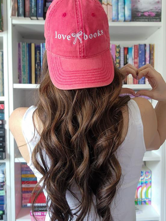 Love 🎀 Books Vintage Hat