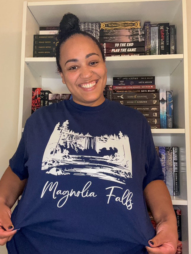 Magnolia Falls Series by Laura Pavlov heavyweight t-shirt