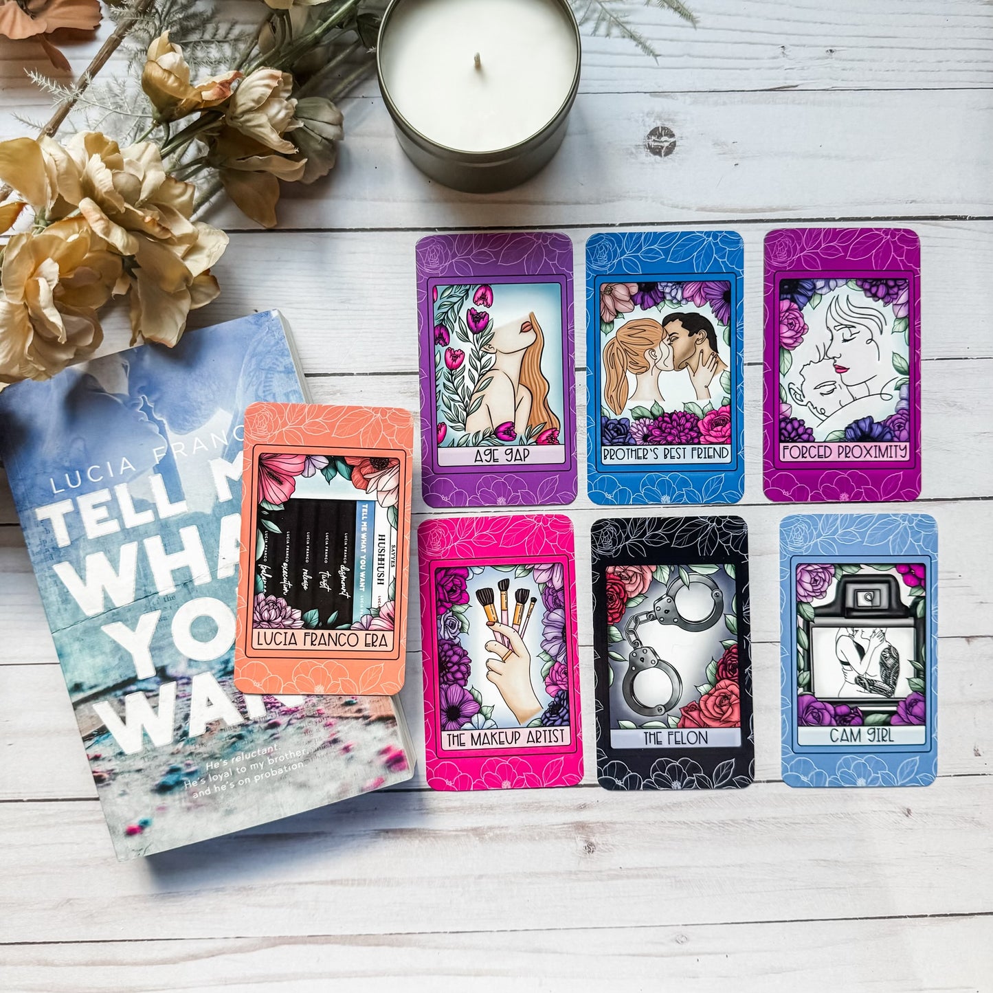 Tell Me What You Want by Lucia Franco Tarot Set