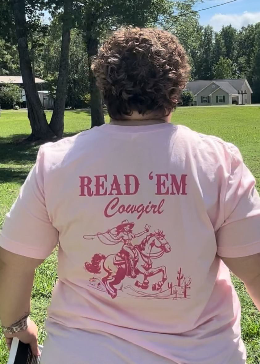 Read 'Em Cowgirl t-shirt