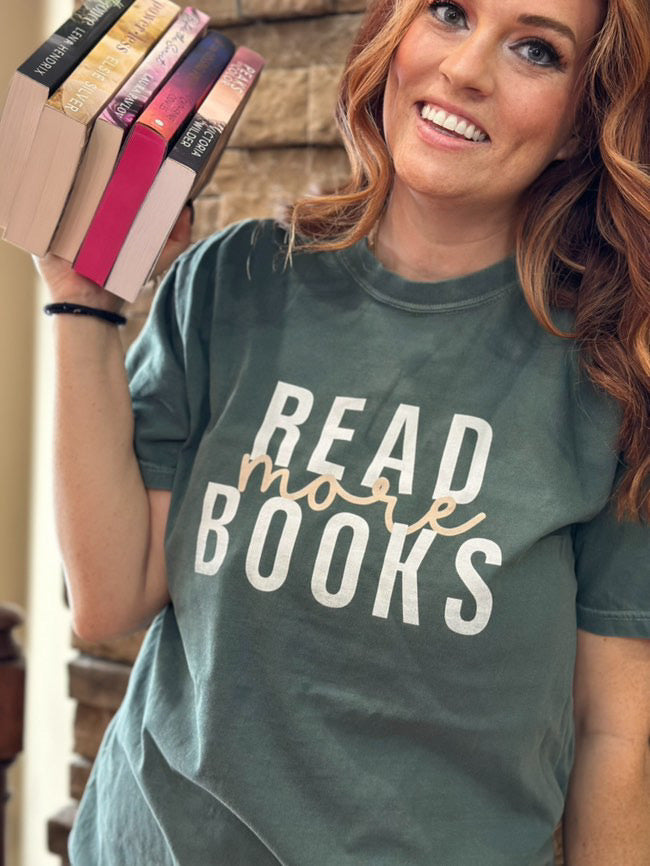 Read More Books heavyweight t-shirt