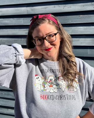 I'm Dreaming of a BOOked Christmas Sweatshirt