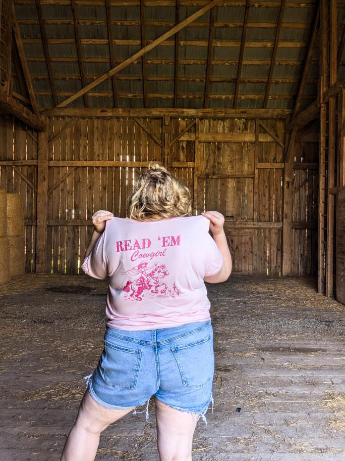 Read 'Em Cowgirl t-shirt