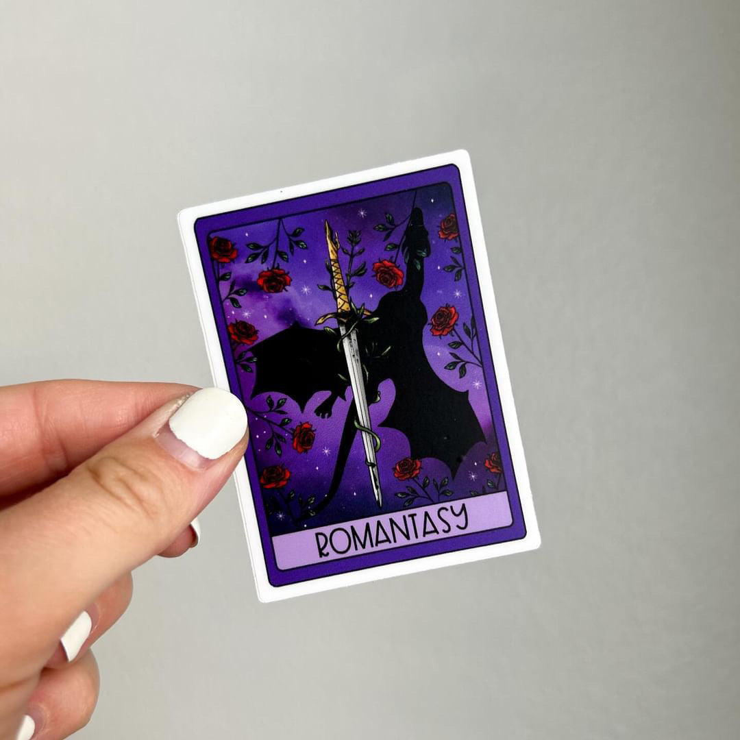 Romantasy Tarot Card & Sticker