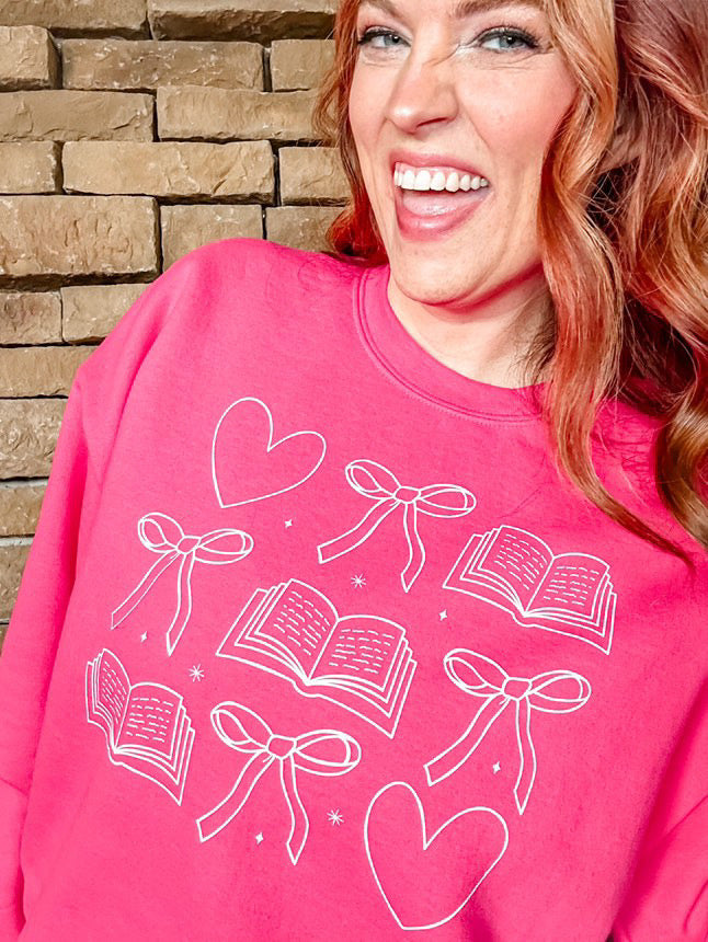 Bows & Books Sweatshirt