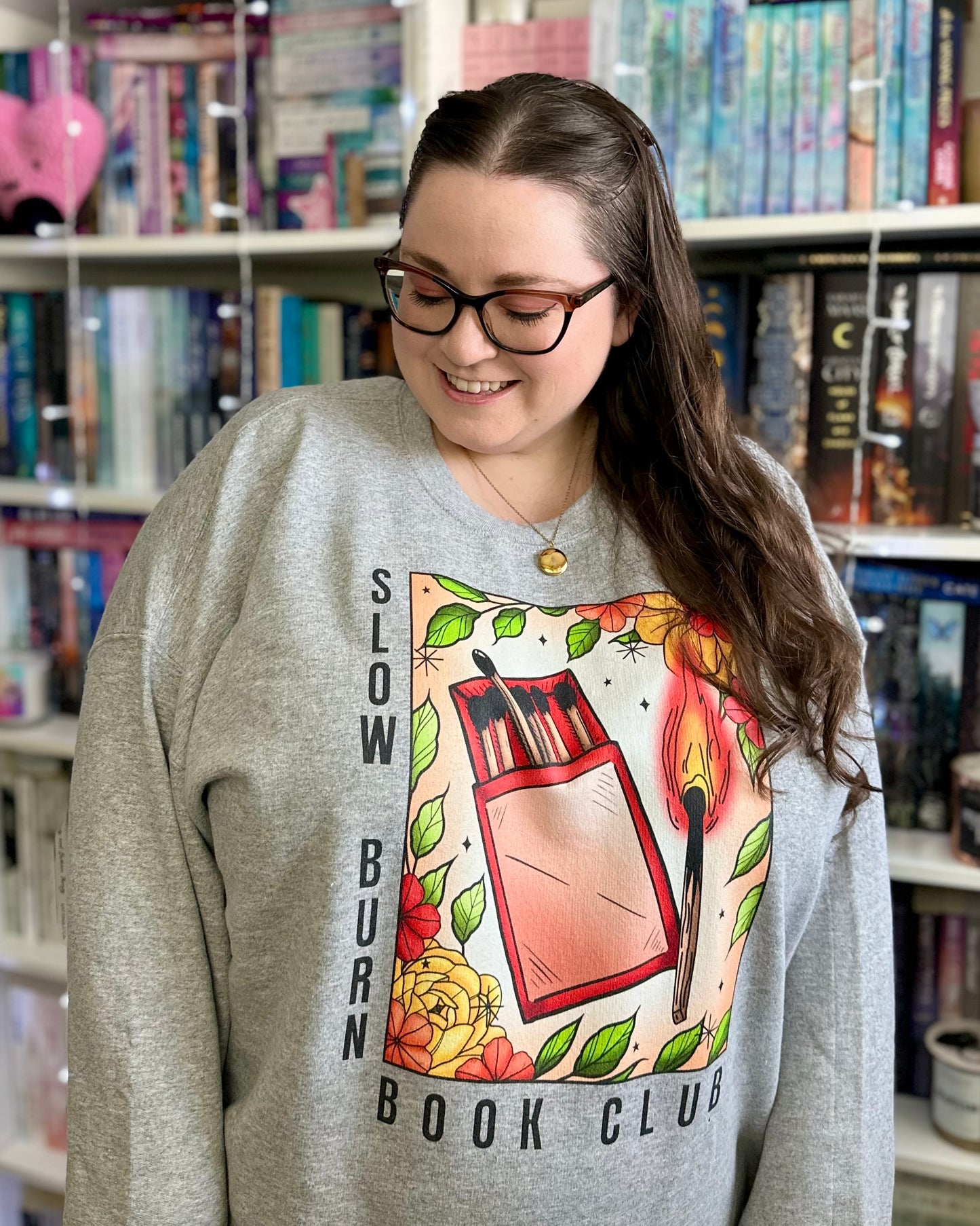 Slow Burn Book Club Sweatshirt