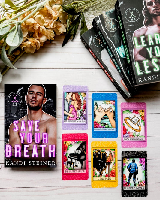 Save Your Breath by Kandi Steiner Tarot Card Set