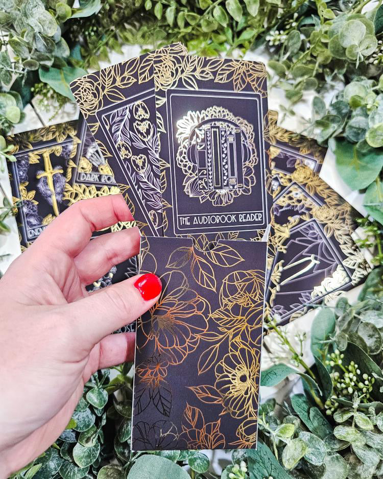 Luxe Black Tarot Card Box