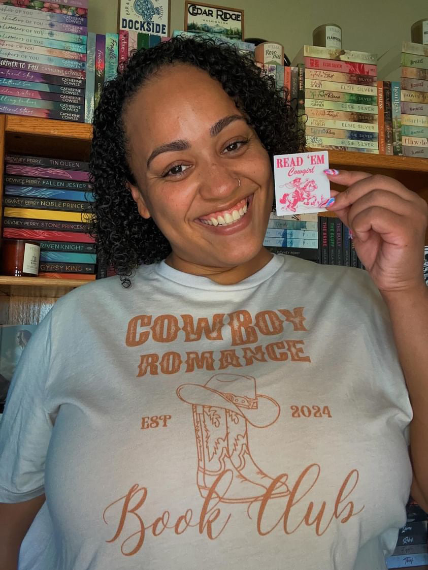 Cowboy Romance Book Club t-shirt