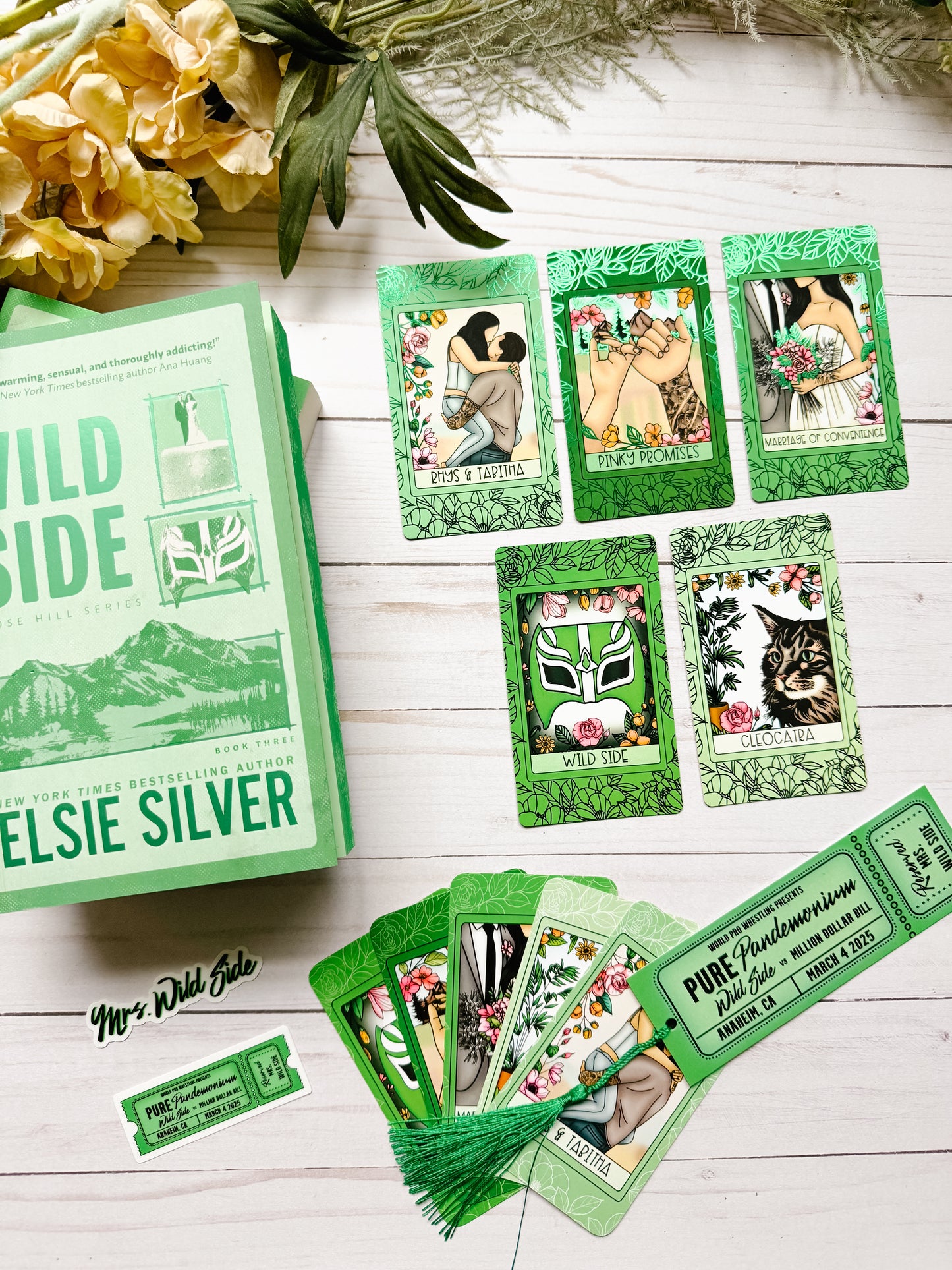 Wild Side by Elsie Silver FOILED Tarot Set (LIMITED EDITION / ONE RUN ONLY)