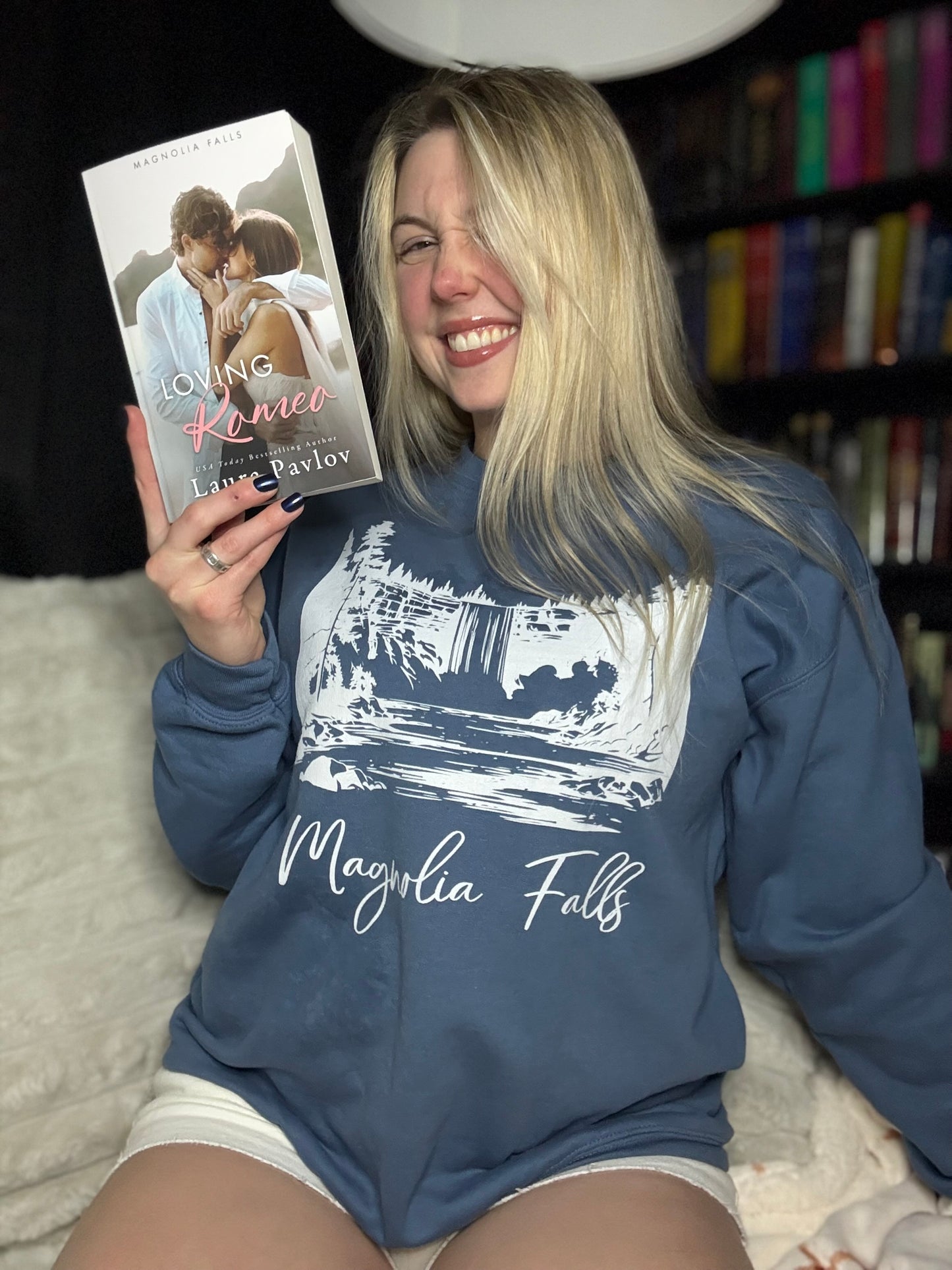 Magnolia Falls Series by Laura Pavlov Sweatshirt