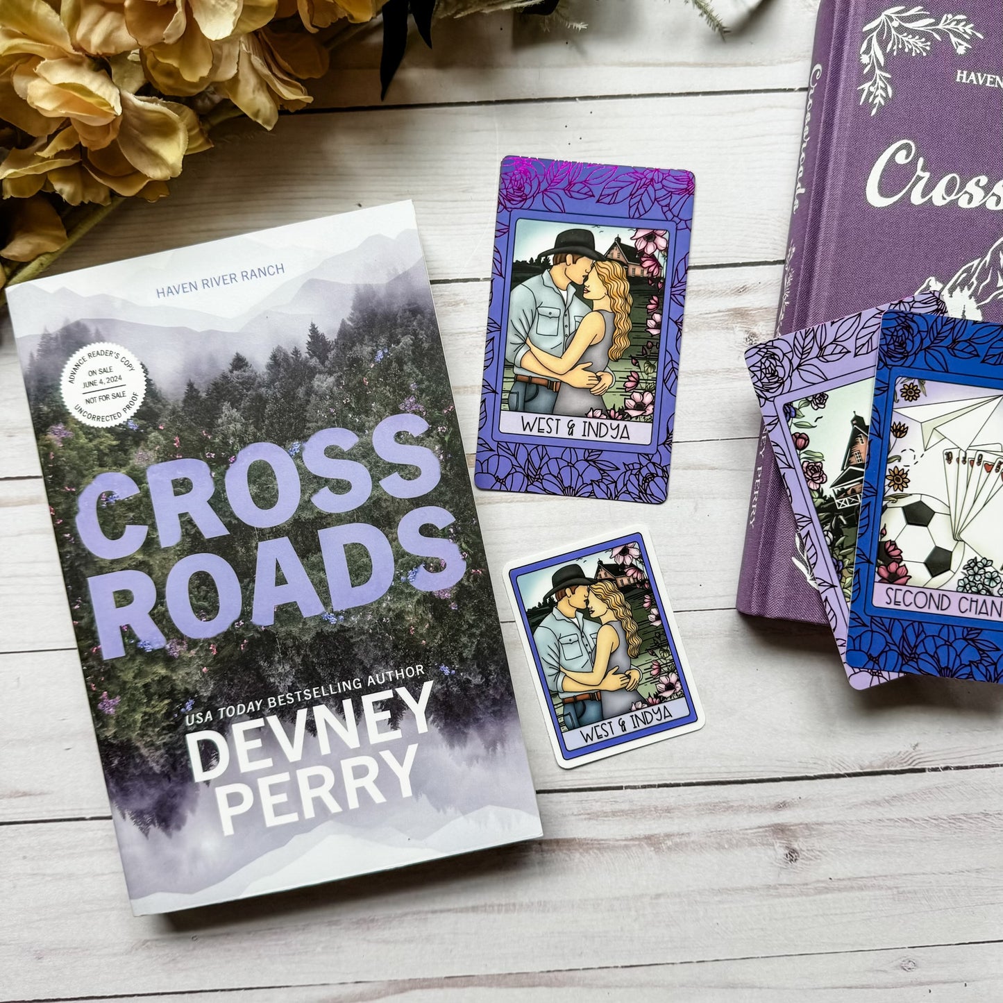 Crossroads by Devney Perry Foil Tarot Set (SPECIAL EDITION - ONE RUN ONLY)