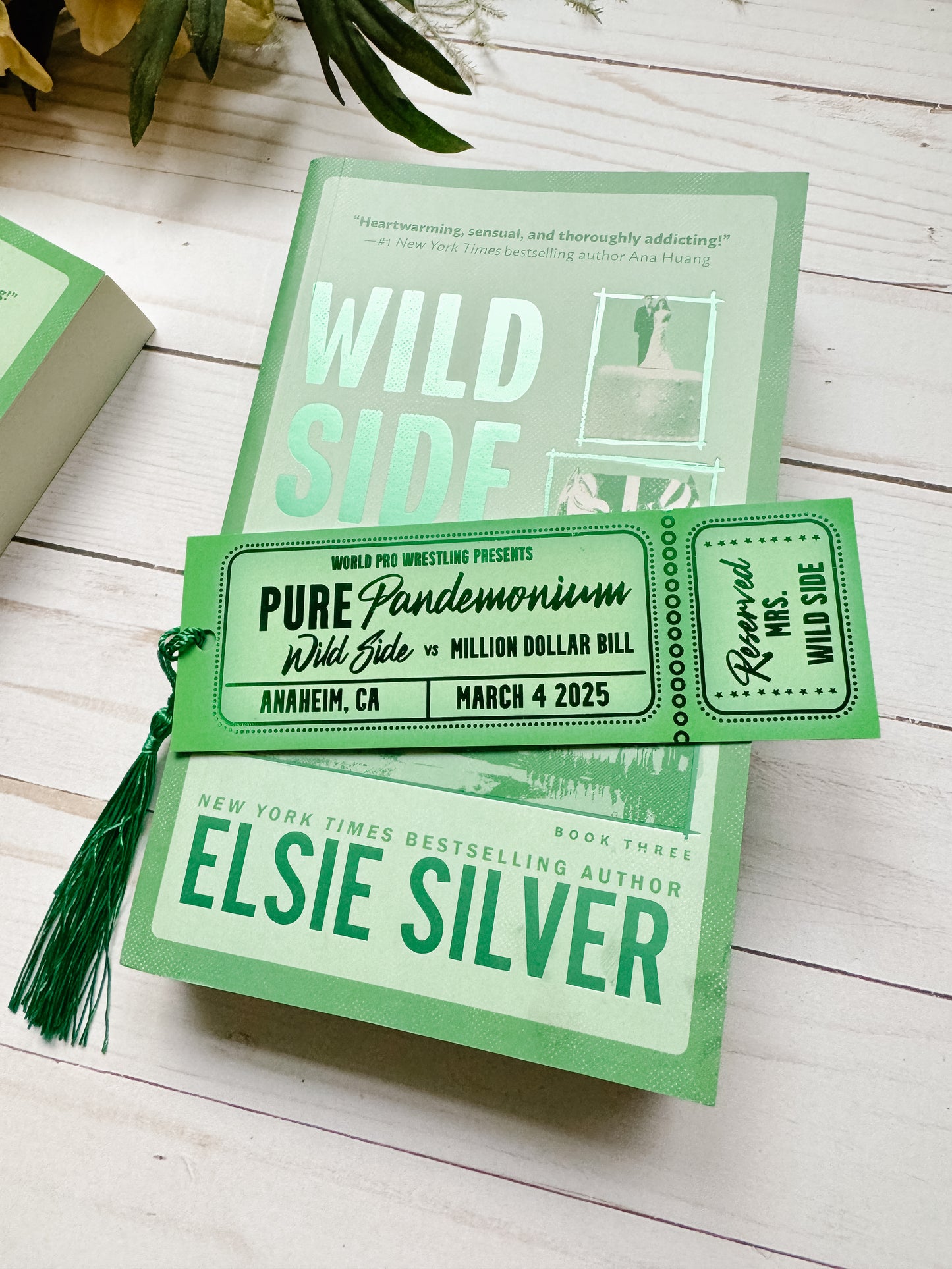 Wild Side by Elsie Silver FOILED Bookmark (LIMITED EDITION / ONE RUN ONLY)