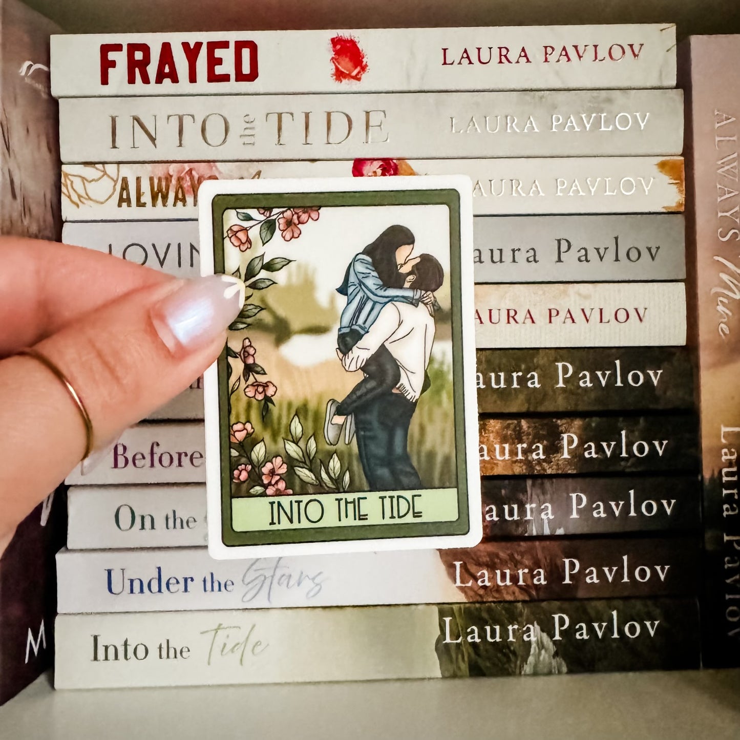 Cottonwood Cove Series by Laura Pavlov Book Titles Sticker Set