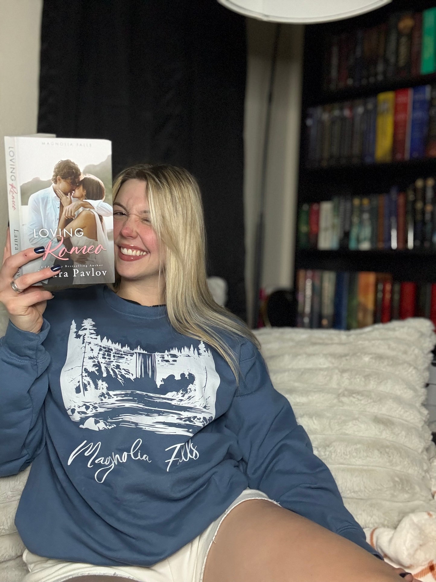 Magnolia Falls Series by Laura Pavlov Sweatshirt