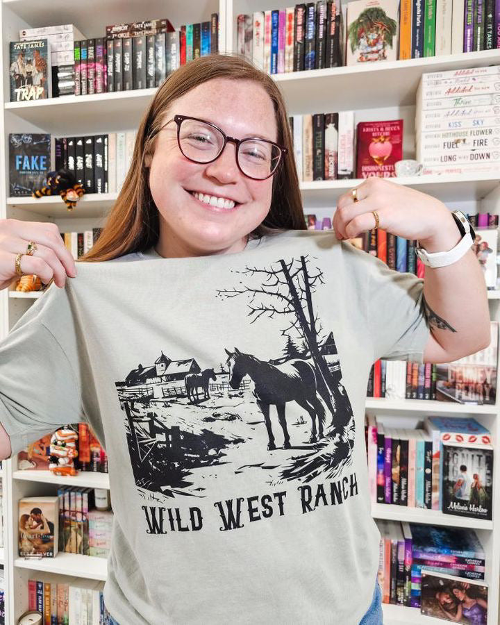 Wild West Ranch Graphic Tee heavyweight t-shirt