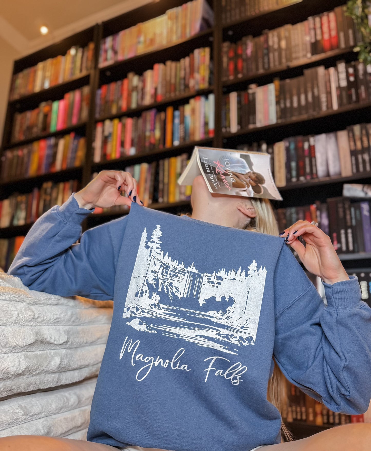 Magnolia Falls Series by Laura Pavlov Sweatshirt