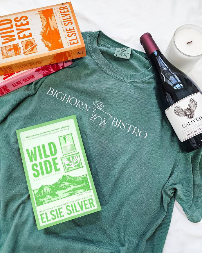 Bighorn Bistro / Wild Side by Elsie Silver heavyweight t-shirt