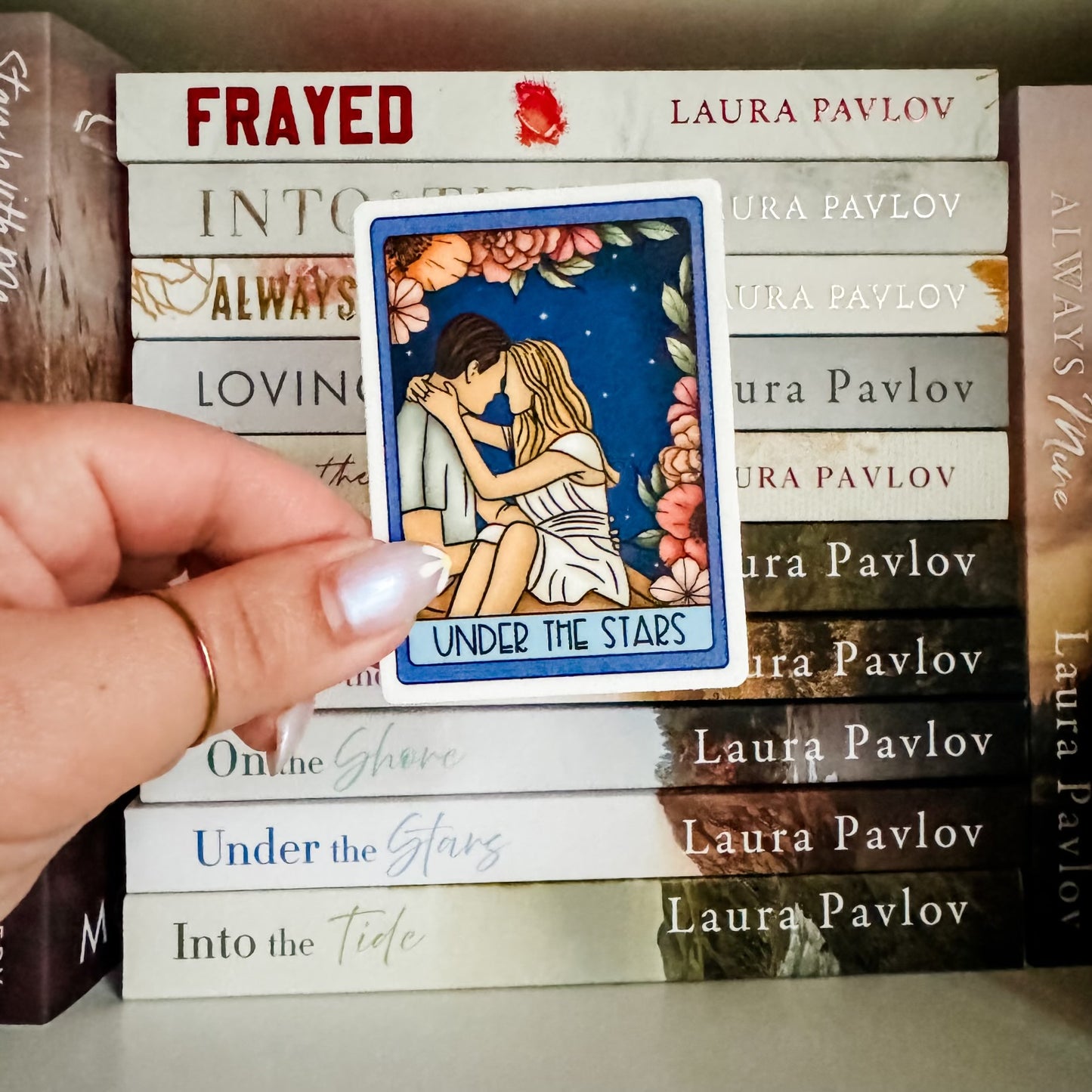 Cottonwood Cove Series by Laura Pavlov Book Titles Sticker Set
