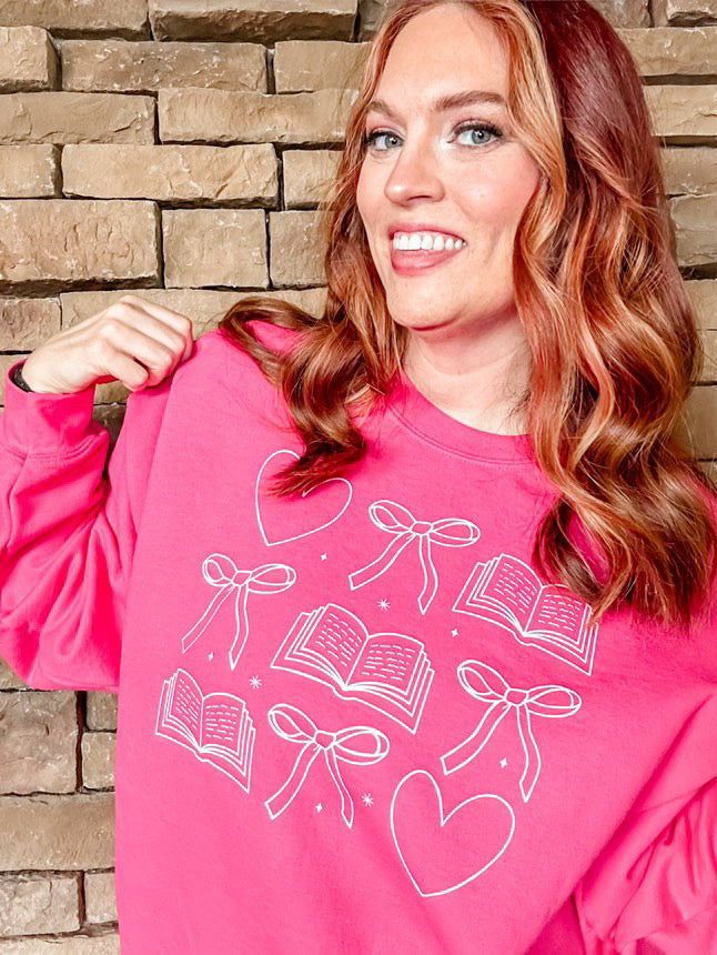 Bows & Books Sweatshirt