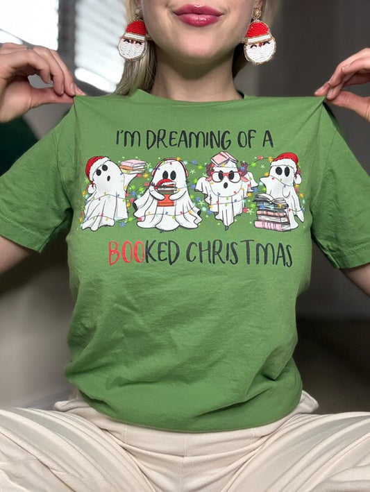 I'm Dreaming of a BOOked Christmas t-shirt