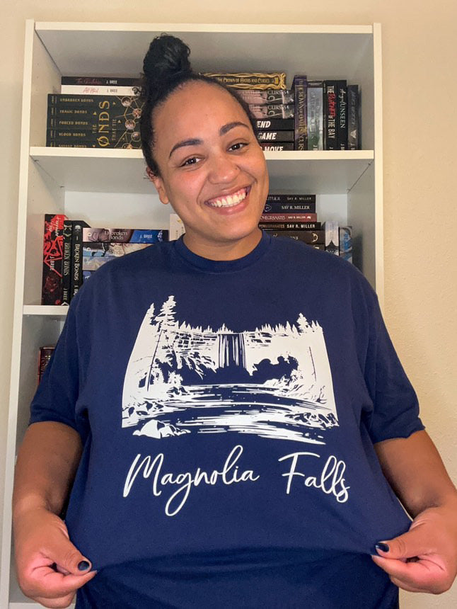 Magnolia Falls Series by Laura Pavlov heavyweight t-shirt