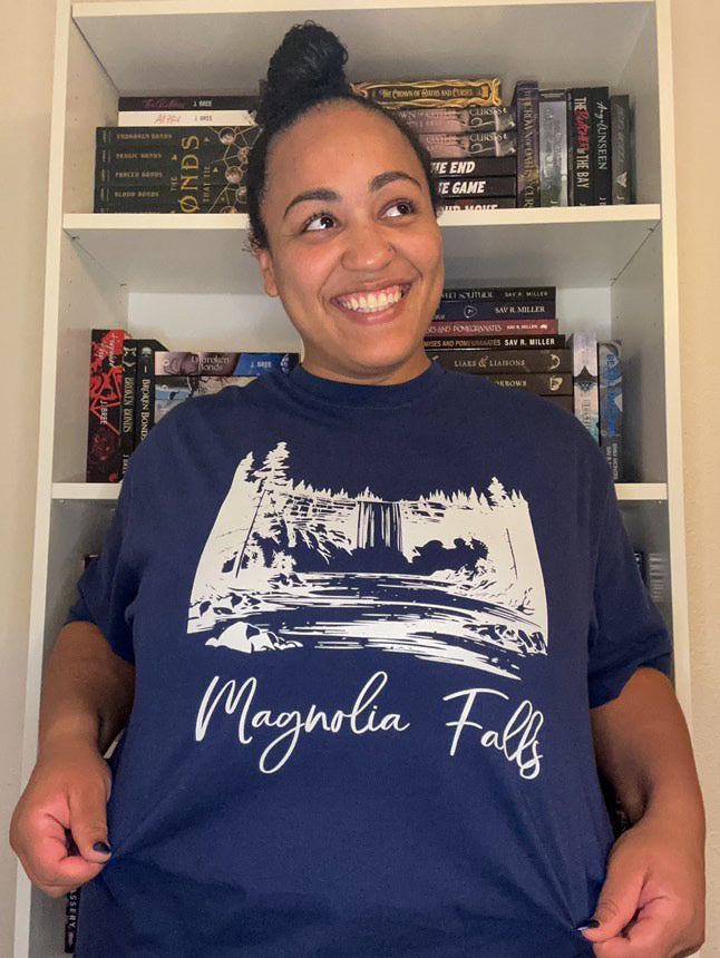 Magnolia Falls Series by Laura Pavlov heavyweight t-shirt