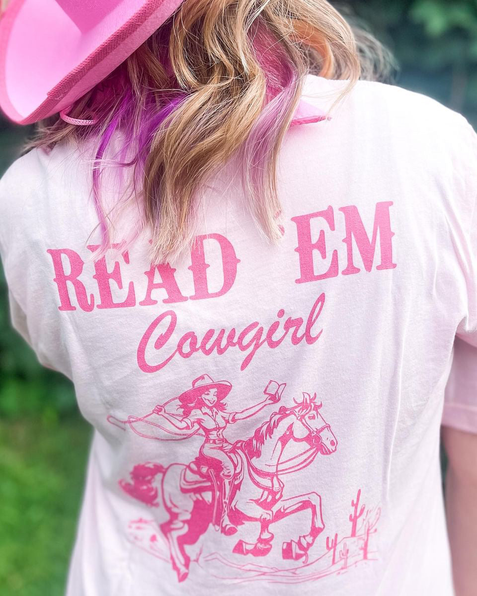 Read 'Em Cowgirl t-shirt