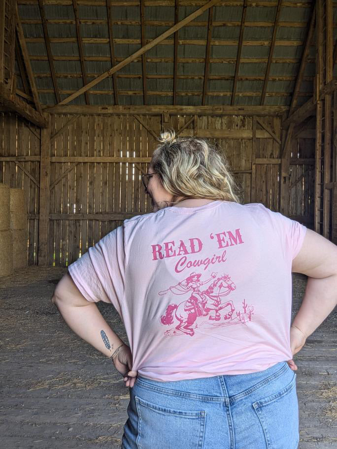 Read 'Em Cowgirl t-shirt