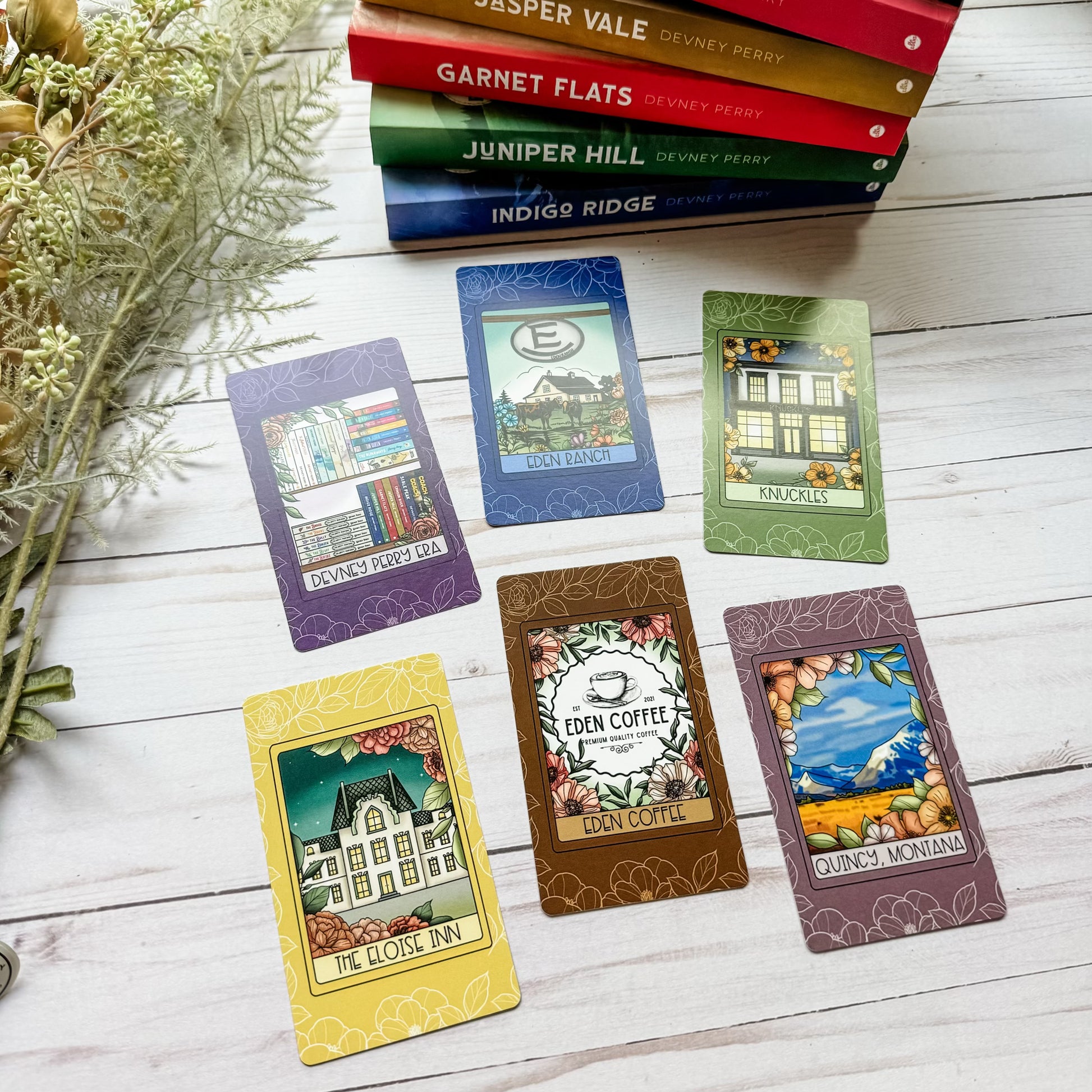 The Edens by Devney Perry Book Locations Tarot Set – Lyla June co