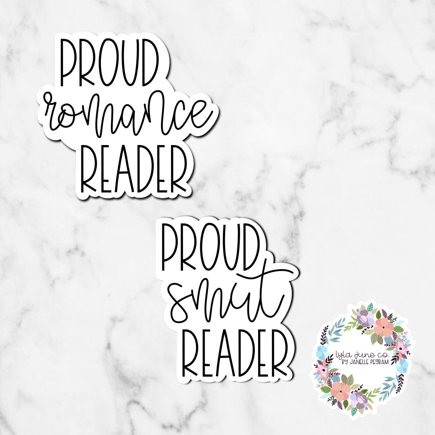 Proud Smut / Romance Reader sticker