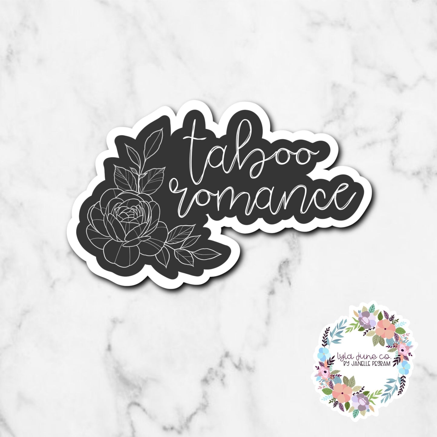 Taboo Romance Trope sticker