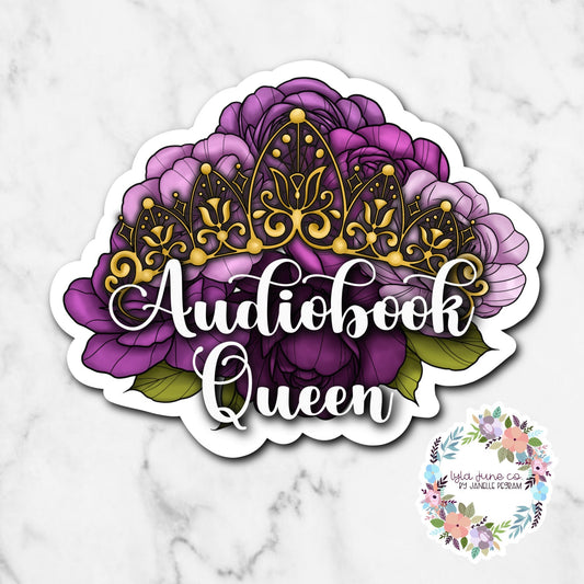 Audiobook Queen sticker