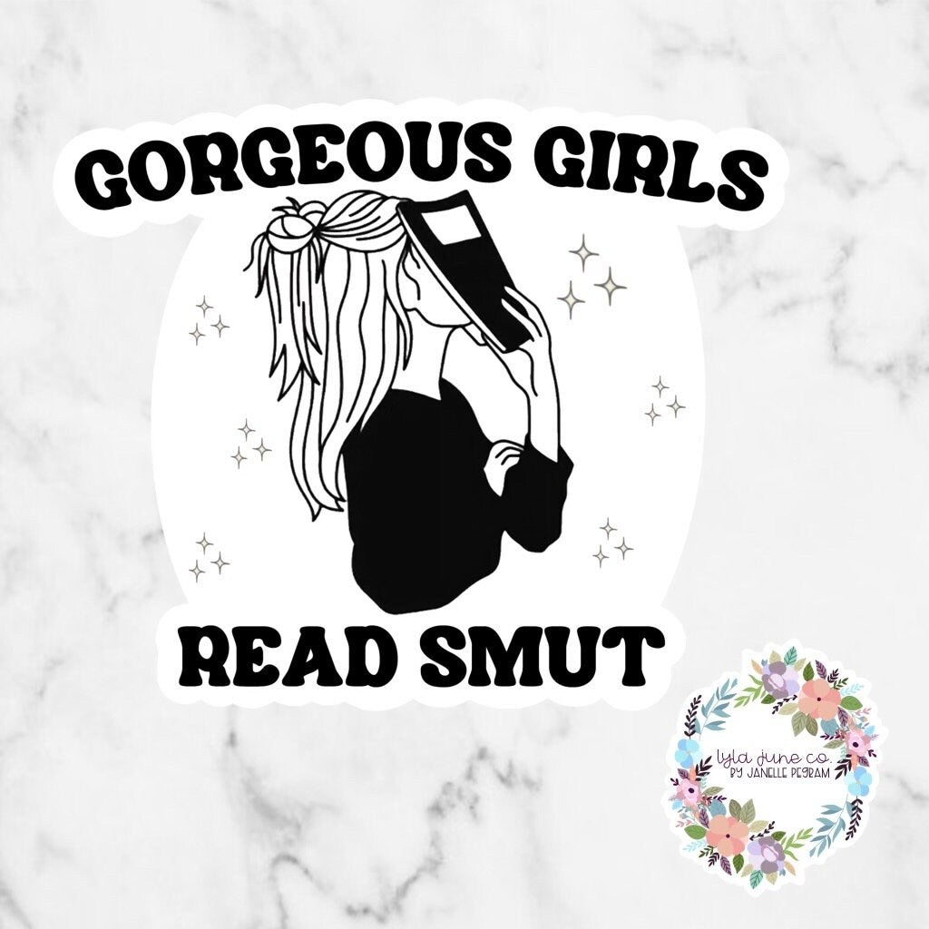 Gorgeous Girls Read Smut sticker