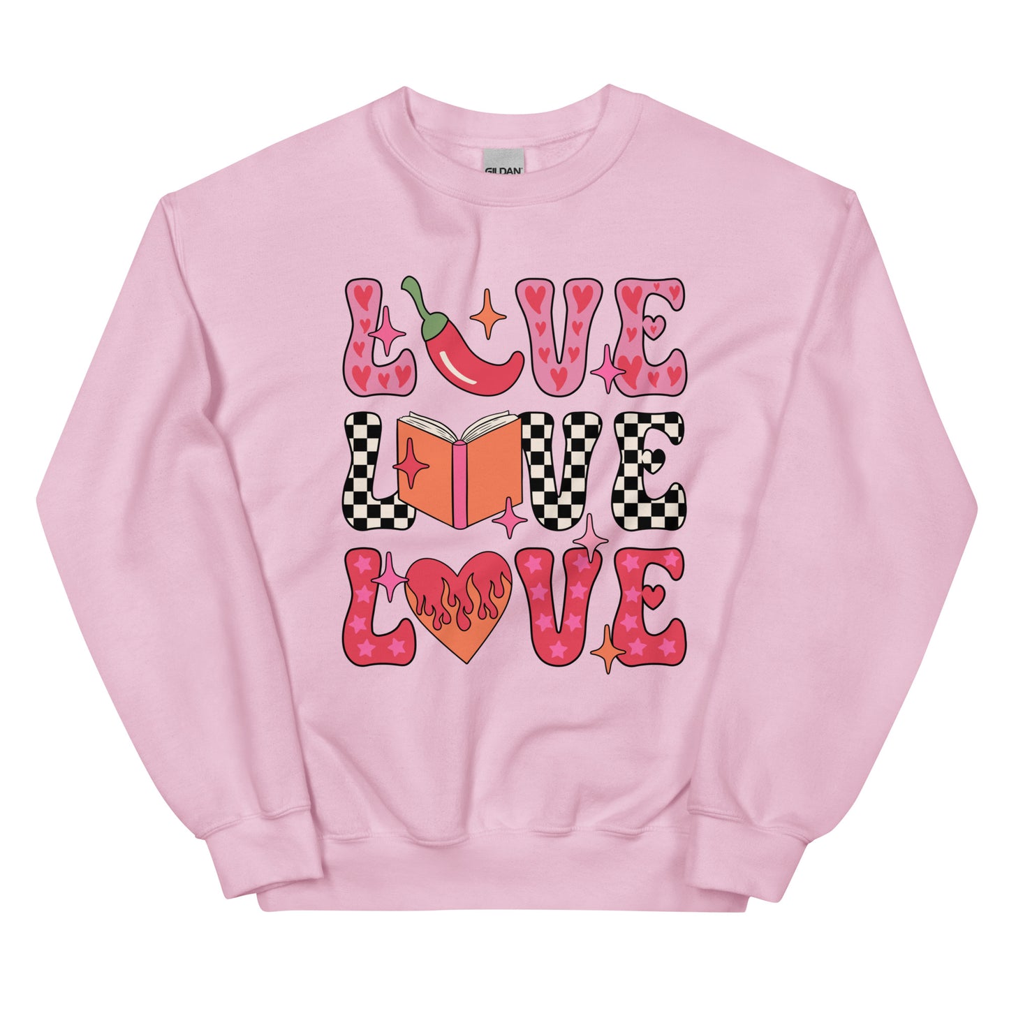 LOVE Valentines Unisex Sweatshirt