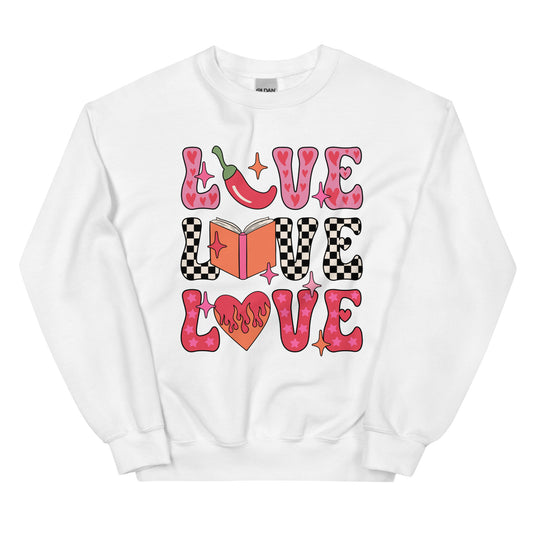 LOVE Valentines Unisex Sweatshirt