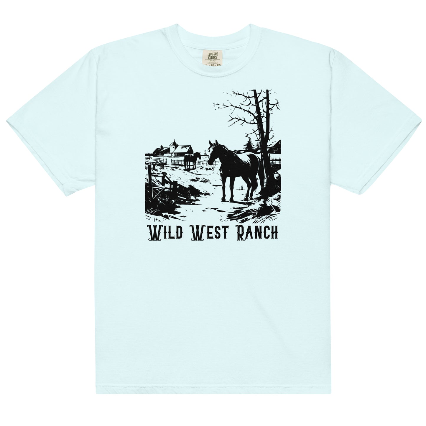 Wild West Ranch Graphic Tee heavyweight t-shirt