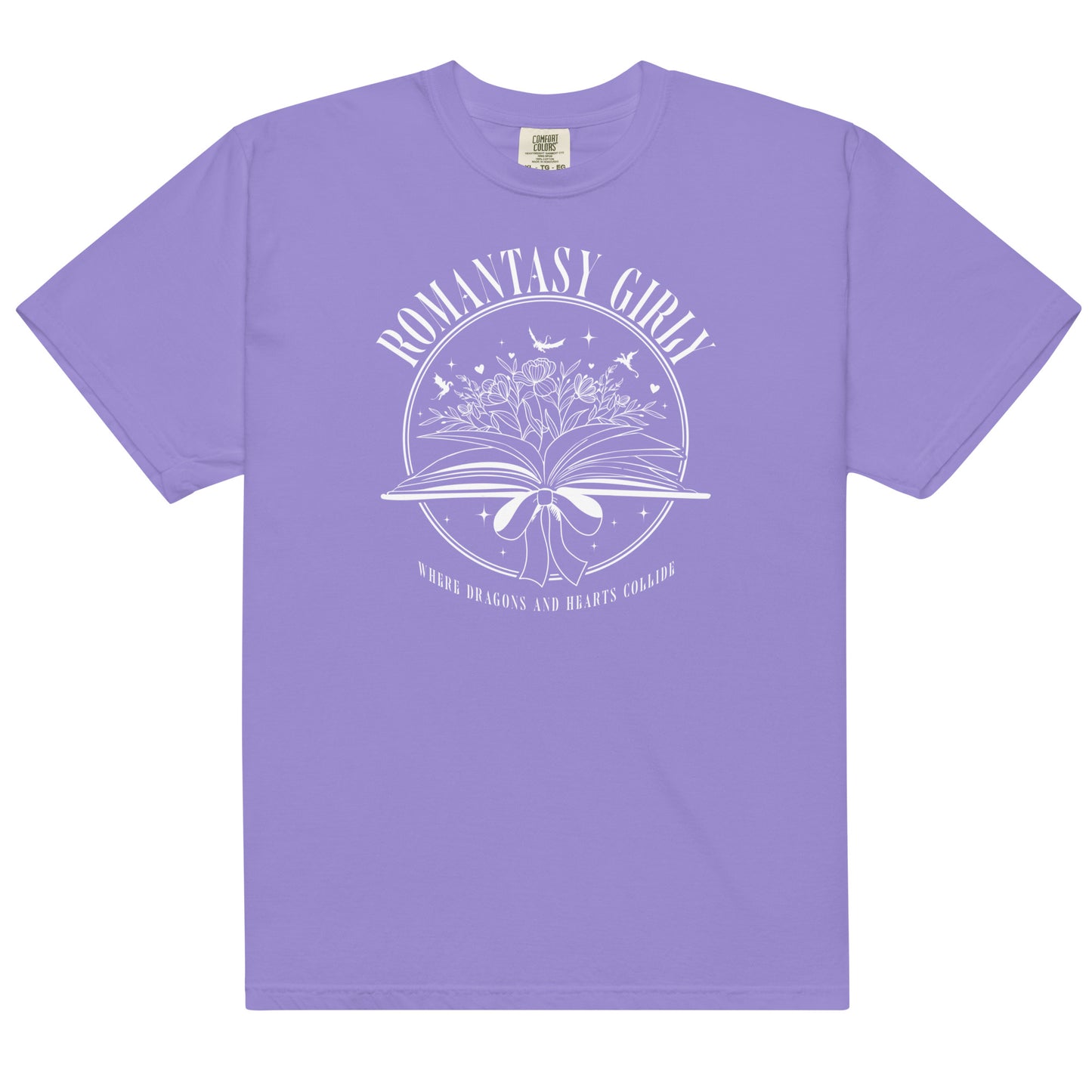 Romantasy Girly heavyweight t-shirt