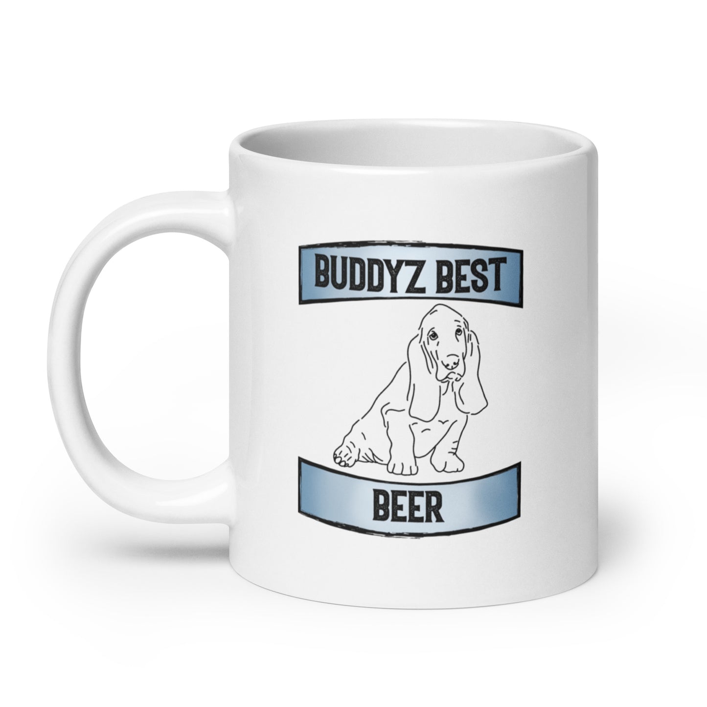 Buddyz Best Beer / Elsie Silver Chesnut Springs White glossy mug